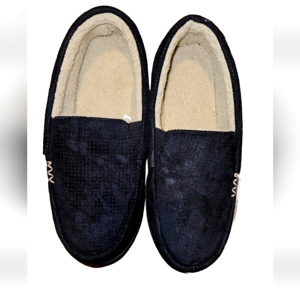 Home Top, Black Men's Slippers Size US 12 EUC